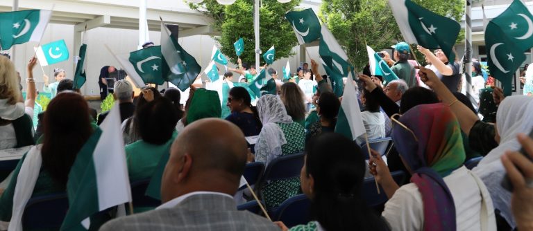 BERGEN COUNTY HOSTS FIRST EVER PAKISTANI FLAG RAISING CEREMONY