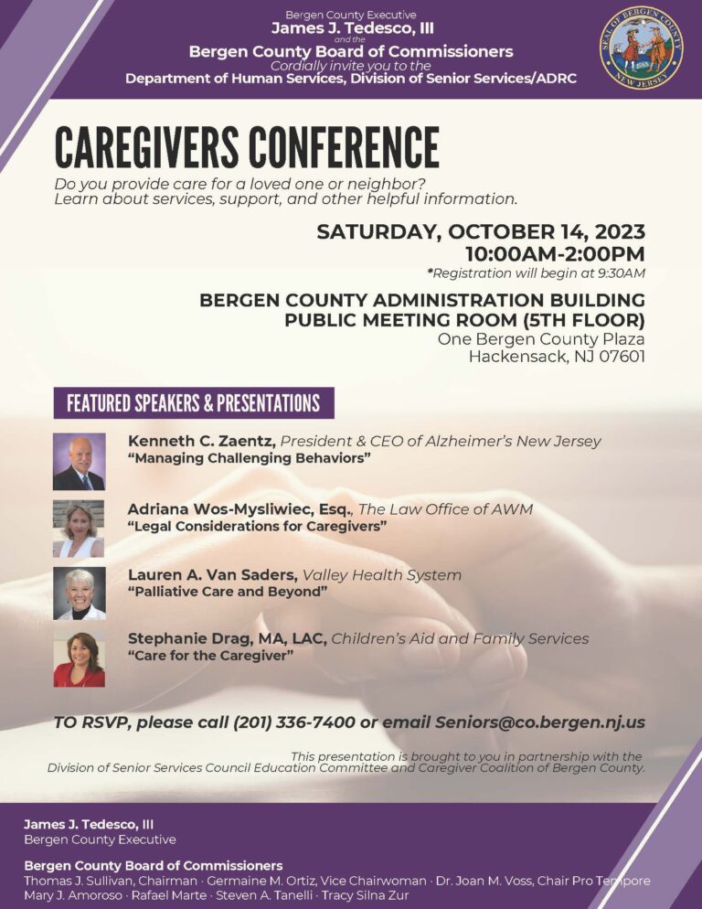 County to Host Annual Caregiver Conference